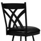 Armen Living Dover Black 26" Counter Stool-4