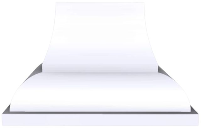 Vent-A-Hood® Designer Series 48" White Wall Mounted Range Hood-0
