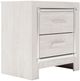 Signature Design by Ashley® Altyra White Nightstand-0
