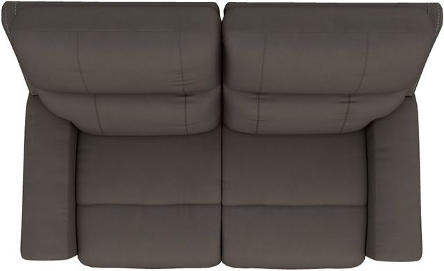 La-Z-Boy® Apollo Slate Leather Manual Reclining Loveseat-4