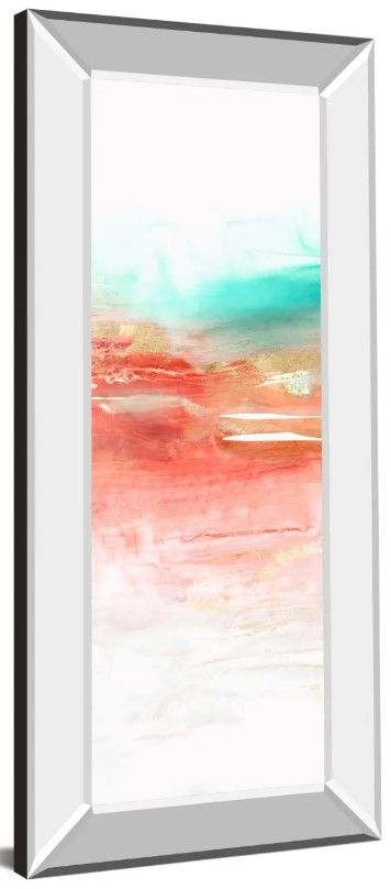 Classy Art Earth Neon Il by PI Studio Mirror Framed Wall Art-0