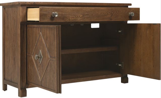 Hooker® Furniture Driftwood Worn Saddle Hall Chest-4