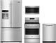 Maytag® 4 Piece Fingerprint Resistant Stainless Steel Gas Kitchen Package-0