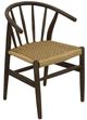 YHD Rim Dark Brown Dining Side Chair-0