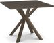 Amisco Customizable Asterisk 36" Square Table with Starburst Stand-0