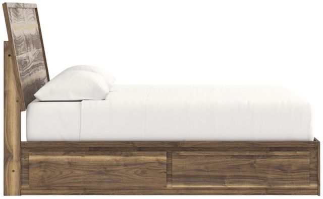 Signature Design by Ashley® Zadilyn Brown King Panel Storage Bed-2