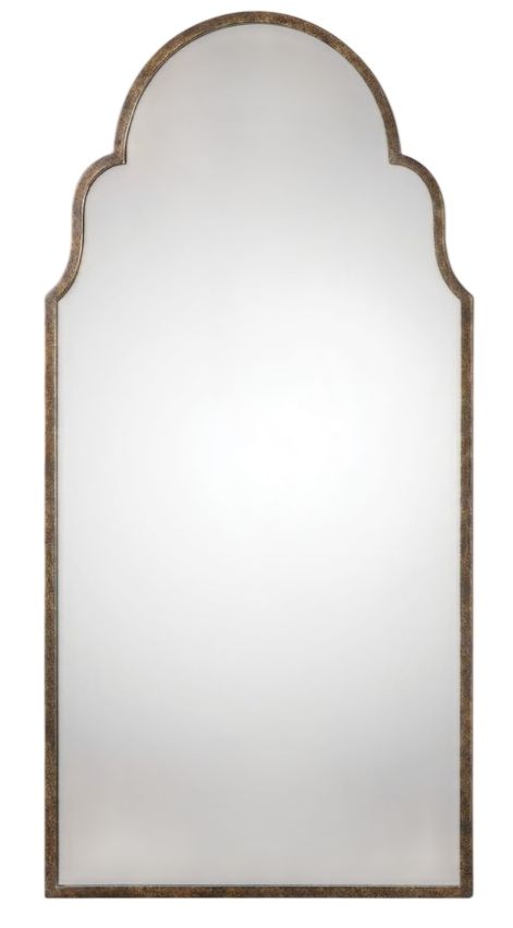 Uttermost® Brayden Bronze Tall Arch Mirror-0