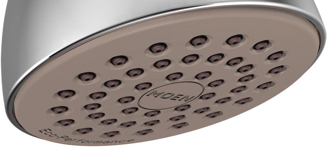 Moen® Chrome One-Function 2.5" Diameter Eco-Performance Showerhead-1