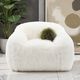 Furniture of America® Darwen White Swivel Chair-1
