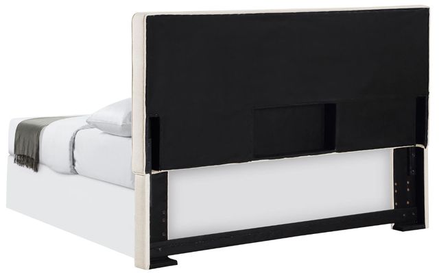 Coaster® Kosmo Sand Full/Queen Panel Upholstered Headboard-3