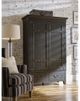 Kincaid® Mill House Anvil Black Simmons Armoire-1