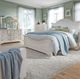 Liberty Furniture Bayside 3-Piece Antique White Queen Panel Bedroom Set-4