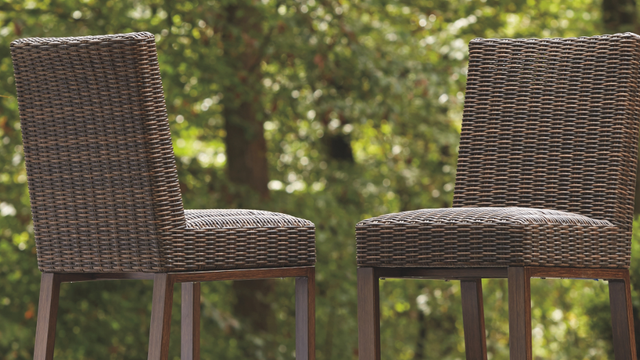 Signature Design by Ashley® Paradise Trail Brown Bar Stool-4