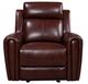 Leather Italia™ Royce Jonathan Brown Power Glider Recliner-1