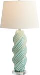 Crestview Collection Amira Blue Table Lamps-2