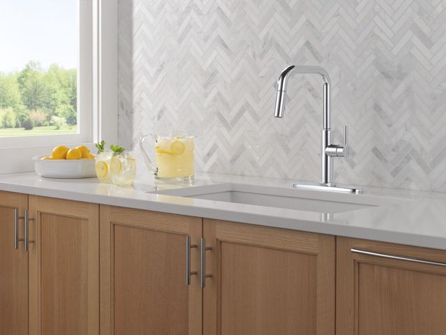 Delta Nicoli® Chrome Single Handle Faucet-1