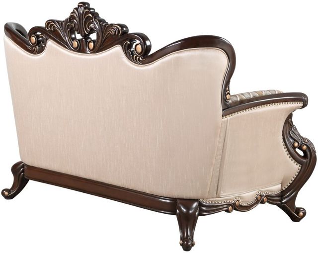 New Classic® Home Furnishings Constantine Beige/Cherry Loveseat-4