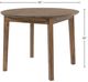 LH Home Gia Warm Pecan Round Dining Table-2