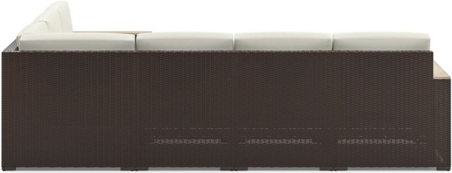 homestyles® Palm Springs Brown Outdoor 6-Seat Sectional-3