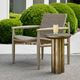 Uttermost® Thorp Antique Brass Aluminum Indoor-Outdoor Accent Table-1