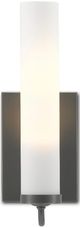 Currey & Company Bagno Brindisi Oil Rubbed Bronze/Opaque Wall Sconce-1