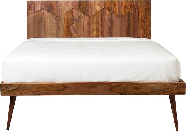 Moe's Home Collection O2 Brown King Panel Bed-1