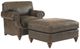 Century® Customizable Leatherstone Small Ottoman-3
