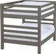 Crate Designs™ Furniture Graphite Full XL/Full XL Tall Ladder End Bunk Bed-0
