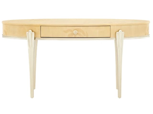 Michael Amini® Camellia Field Caramel Vanity Desk-1