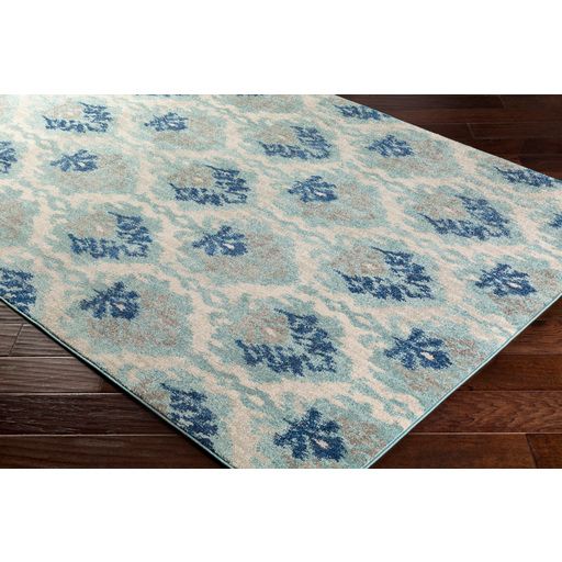 Surya Harput Dark Blue/Teal 3'x7' Runner-2