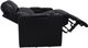 RowOne Prestige Home Entertainment Seating Black 2-Arm Power Recliner-4