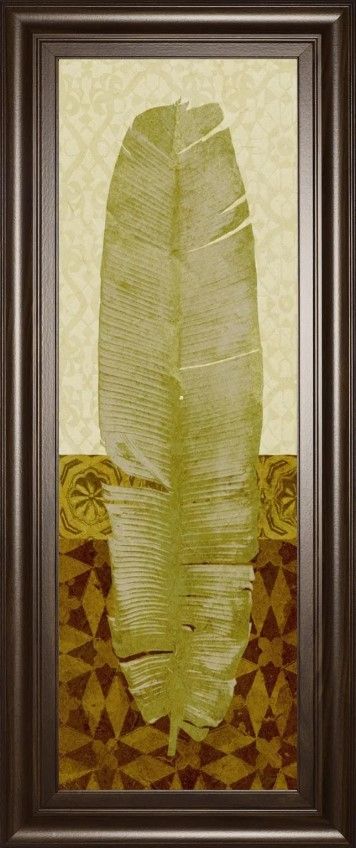 Classy Art Tropical Frond I by Alonzo Saunders Wall Art-0