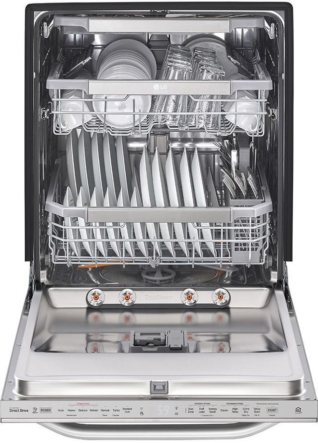 LG Studio 24" PrintProof™ Stainless Steel Built In Dishwasher-3