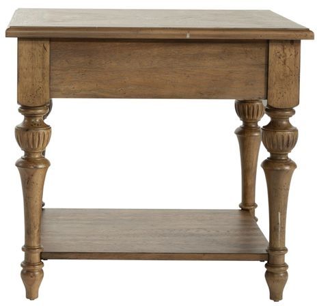 Liberty Furniture Haven Hall Aged Chestnut End Table-3