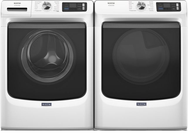 Maytag Front Load Pair (Pet Pro) (MFW7020RW-YMED7020RW) - White Maytag Front Load Pair (Pet Pro) (MFW7020RW-YMED7020RW) - White