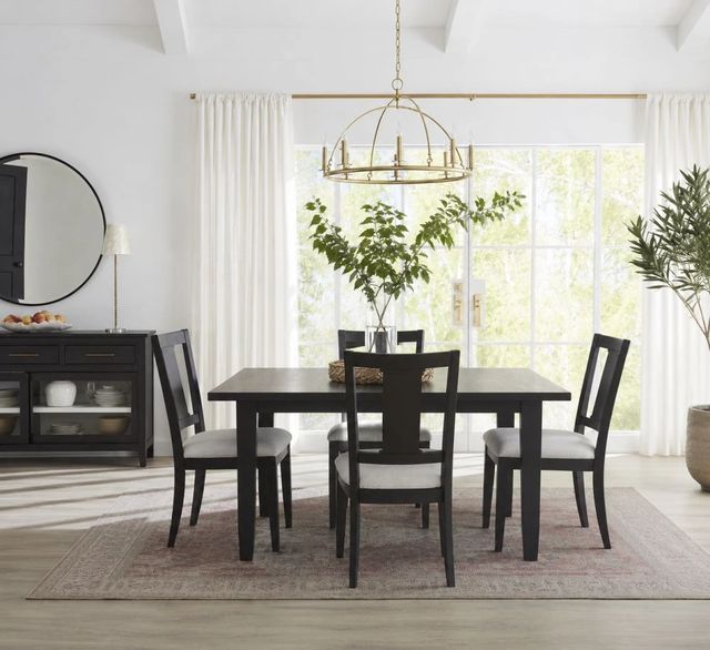 aspenhome® Camden 5-Piece Beige/Domino Dining Set-1
