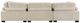 Homelegance® Traverse Beige Sofa-3