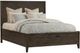 Intercon Norwich Dark Rustic Oak Queen Panel Bed-0