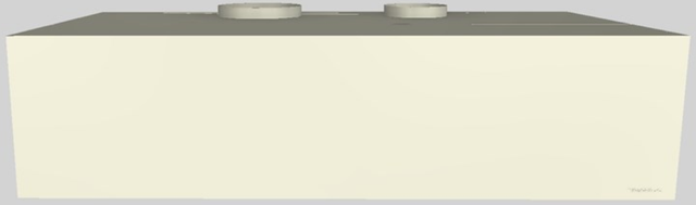 Vent-A-Hood® 48" Biscuit Wall Mounted Range Hood-0