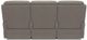 La-Z-Boy® Finley Pewter Leather Power Wall Reclining Sofa with Headrest and Lumbar-3