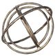 A & B Home Armillary Black/Gold Orb Sculpture-3