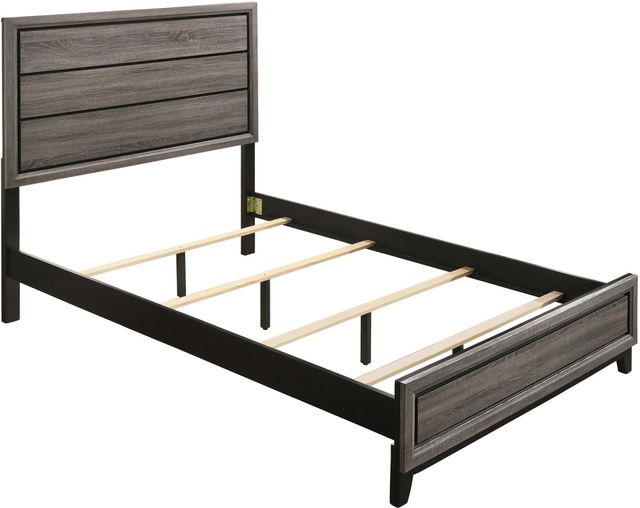 Coaster® Watson Rustic Grey Oak Full Bed-1