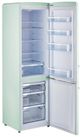 Unique Appliances 22" Summer Mint Green 10 cu. ft. Retro Off-Grid Solar DC Freestanding Bottom Freezer Refrigerator-3