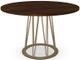 Amisco Customizable Calypso Round Dining Table with 48" Birch Veneer Top-4