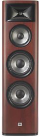 JBL® Premium Studio 698 8" Dark Wood Floor Standing Speaker-2
