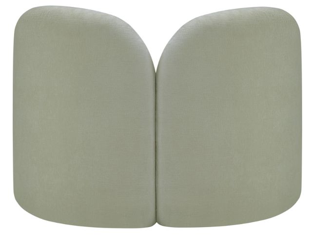 Meridian Furniture Daphne Mint Chenille Fabric Accent Chair-3