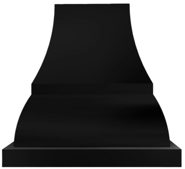 Vent-A-Hood® Designer Series 66" Black Island Range Hood-1