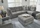 Signature Design by Ashley® Marleton Gray Oversized Accent Ottoman-3
