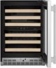 Kitchenaid® 24" PrintShield™ Stainless Steel Undercounter Wine Cooler With Full-Extension Wood-Front Racks-1