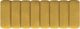 Coaster® Summer Mustard Yellow Accent Bench-1
